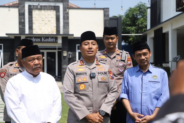 Kapolres Kediri Silaturahmi ke Ponpes Nurul Hakim, Tegaskan Sinergi Jaga Kamtibmas