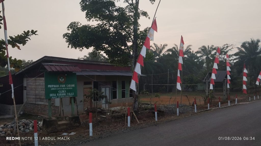 Warga LDII Bengkulu Semarakkan HUT ke-81 Kemerdekaan RI dengan Pemasangan Bendera dan Umbul-Umbul img 20260801 wa0004