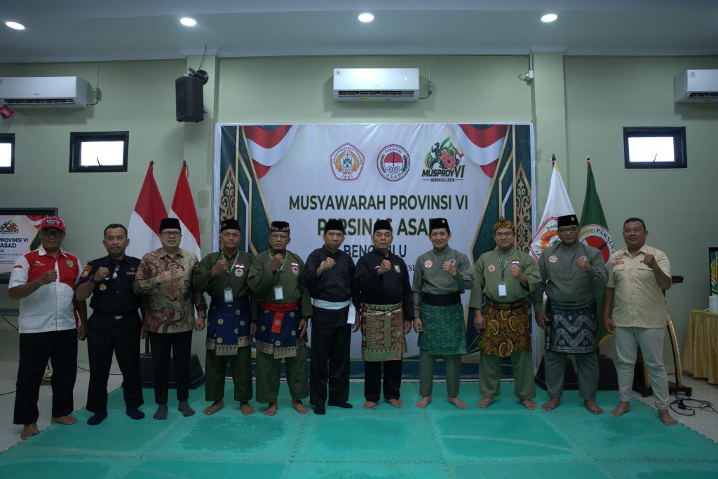 Musprov VI Persinas ASAD Bengkulu Kukuhkan Triyono sebagai Ketua Umum Periode 2026–2031 foto bersama